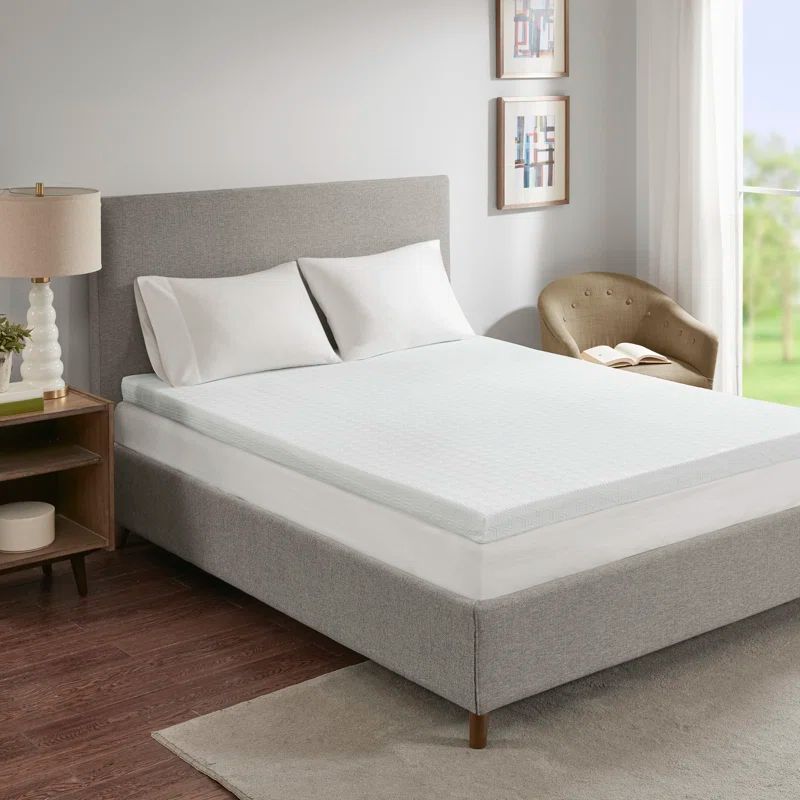 Queen 3" Memory Foam Mattress Topper with 3M Cover