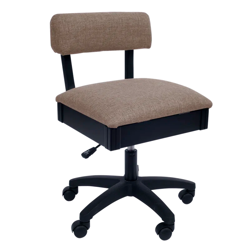Modern Black Fabric Swivel Living Room Chair