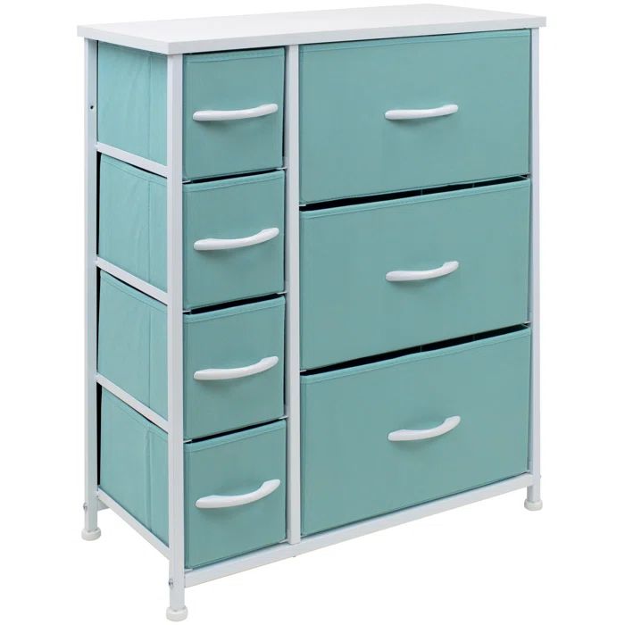Aqua Delight Nursery Dresser with Extra Deep Drawer