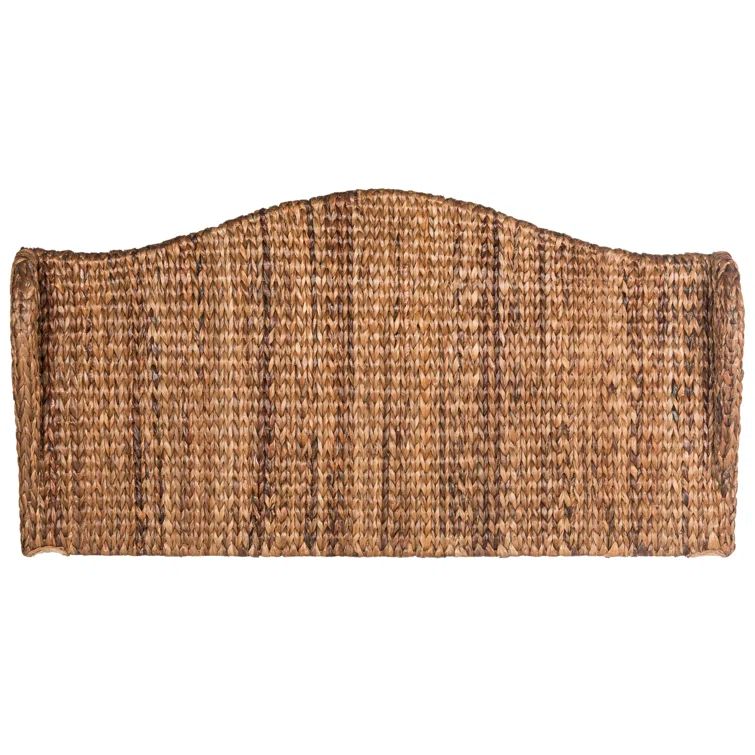 Camelback Classic Queen Wicker Headboard in Rich Brown