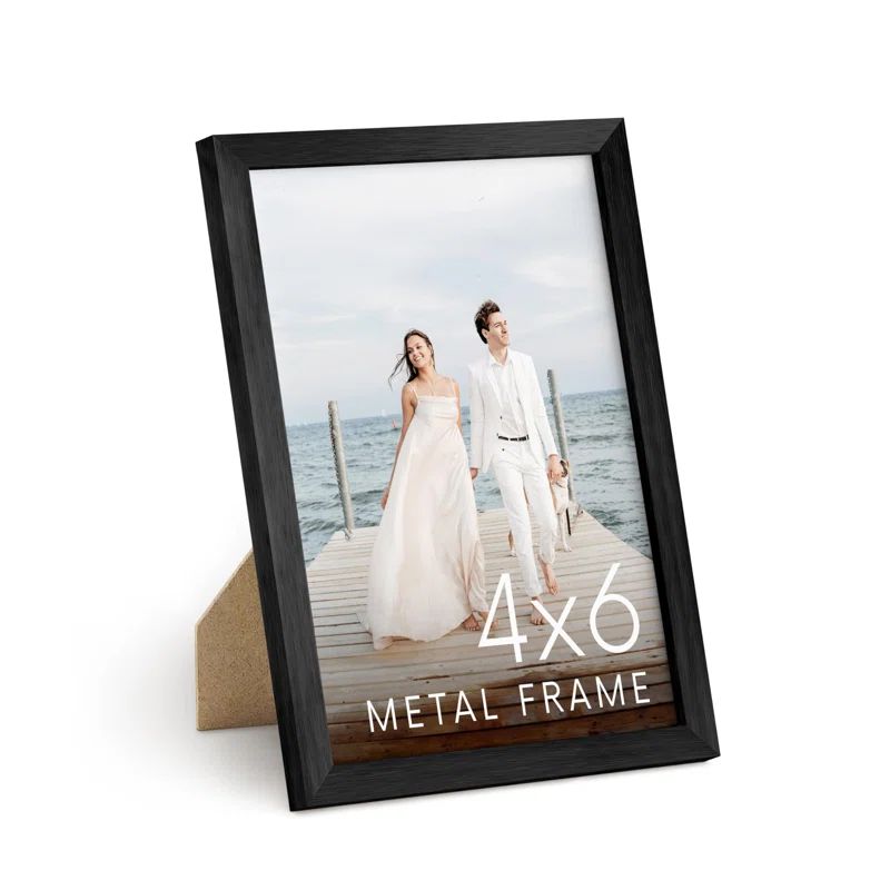 Classic Black Metal 4x6 Tabletop and Wall Frame