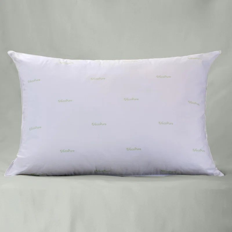 EcoPure White Hypoallergenic Polyester King Pillow