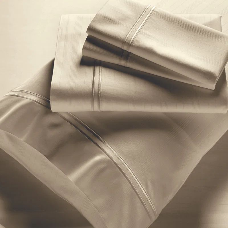 Twin Sand Bamboo Cotton Blend Sheet Set