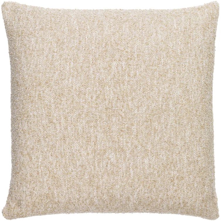 Bobby 20" Cream Down Throw Pillow
