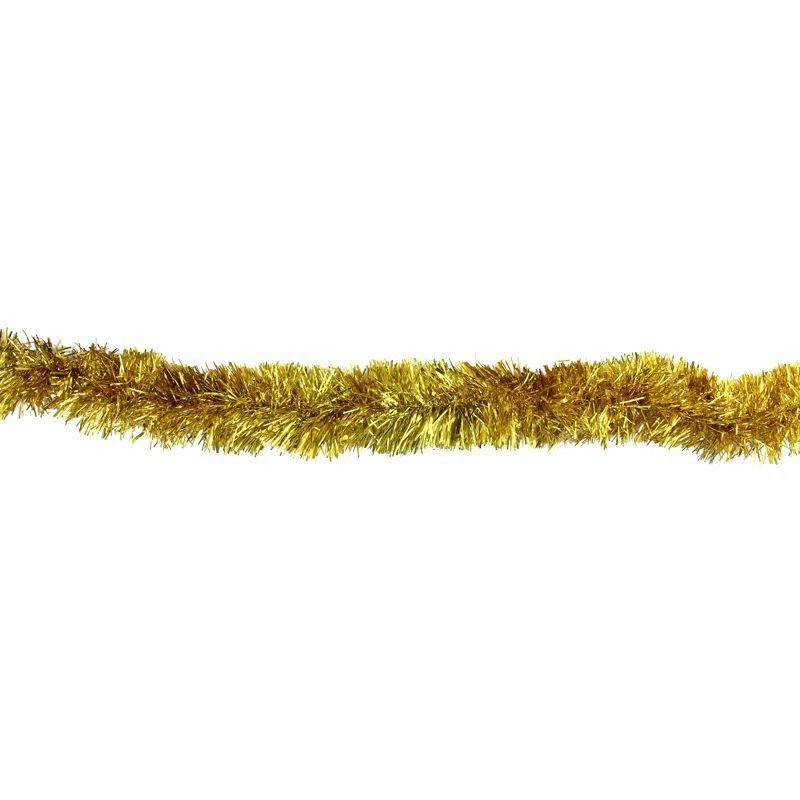 50' Gold Foil Tinsel Christmas Garland