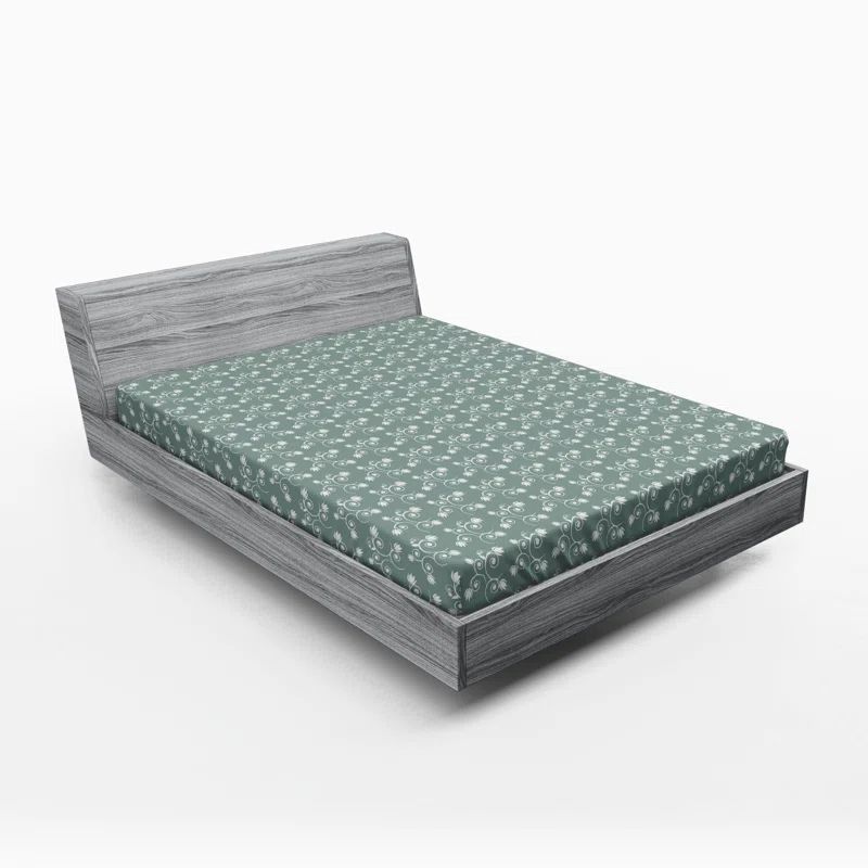 Ambesonne Microfiber Fitted Sheet