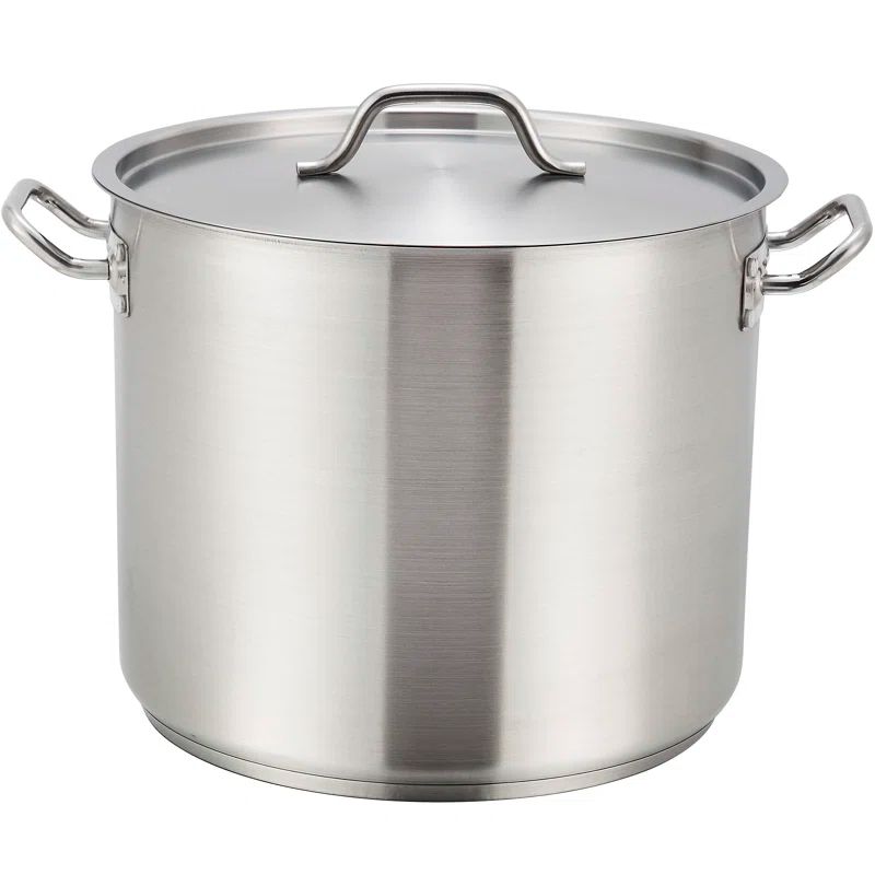 Stainless Steel 8-Quart Stock Pot with Cover