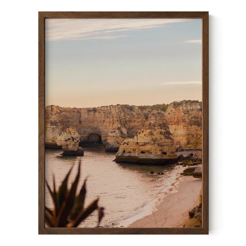 Walnut Wood 18x24 Picture Frame with Plexiglass Cover