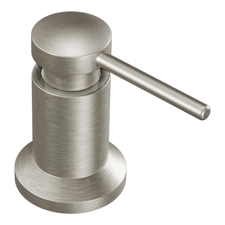 Stainless Steel Transitional Soap and Lotion Dispenser