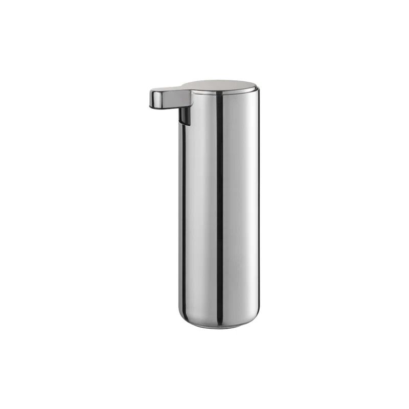 Polished Stainless Steel Modern Soap Dispenser