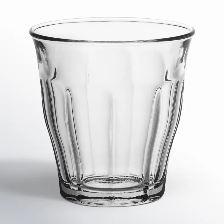 Clear Tempered Glass 3 oz Tumbler Set of 6