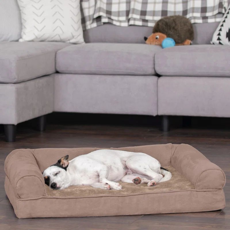 Medium Almondine Orthopedic Foam Sofa Dog Bed
