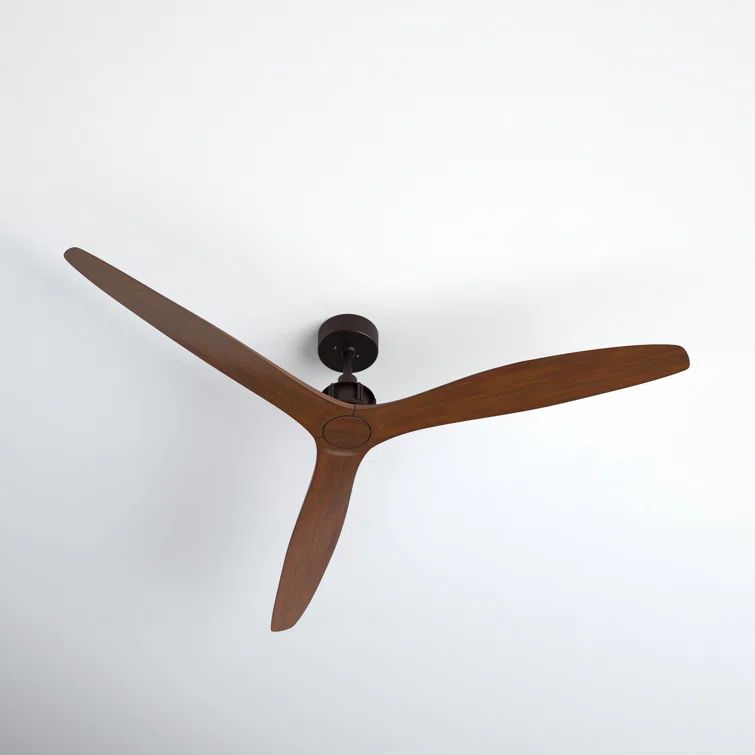 Viceroy Urban Edge 52'' Oil Rubbed Bronze and Dark Koa Ceiling Fan with Remote