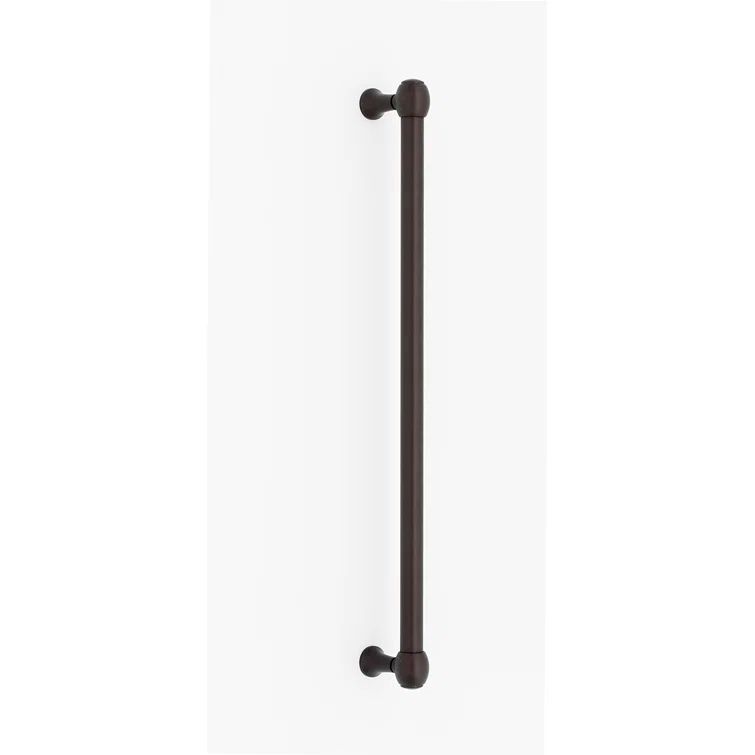 Chocolate Bronze Mid-Century Appliance Bar Pull with Mounting Hardware