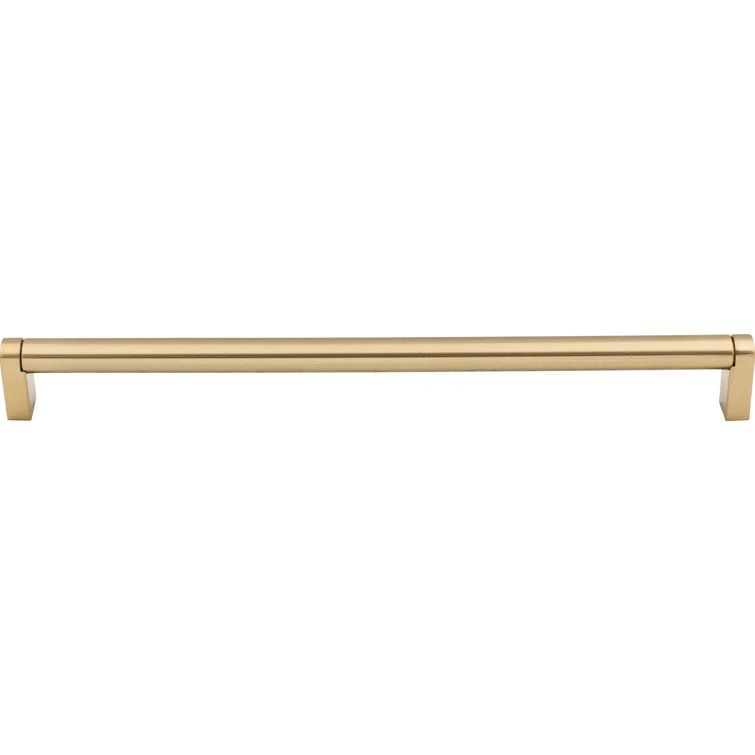 Honey Bronze Modern Bar Pull with Mounting Hardware