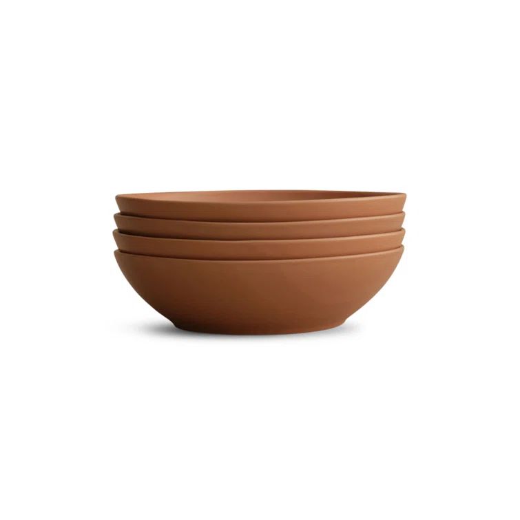 Canyon Ridge Ceramic Microwave Safe Soup Bowls, Set of 4