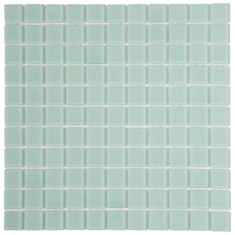 Ice 4x4 Matte Glass Mosaic Tile for Walls and Floors
