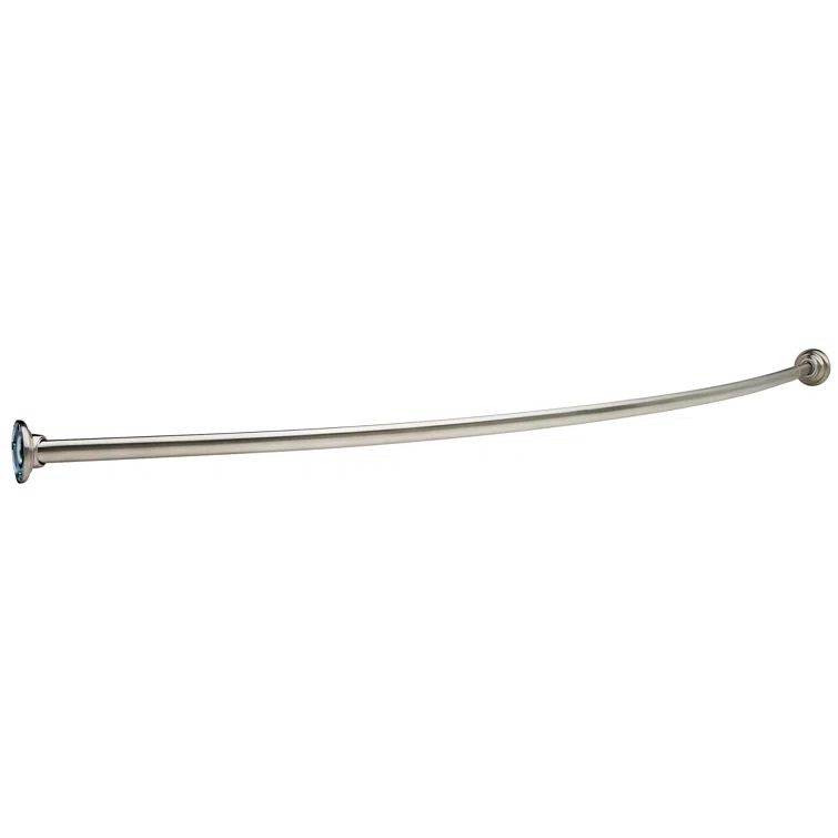 60" Stainless Steel Curved Shower Curtain Rod