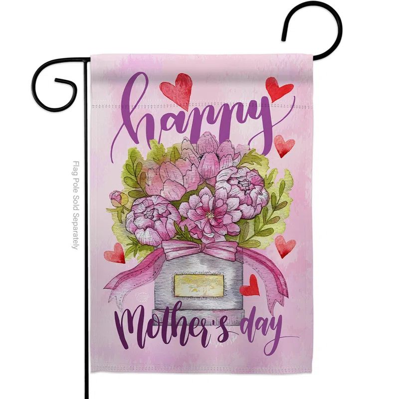Mother's Day Double-Sided Vertical Garden Flag 13" x 18.5"