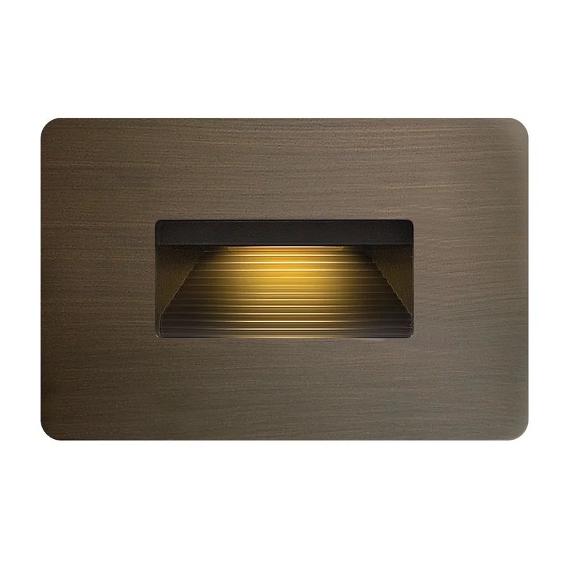 Matte Bronze Low Voltage LED Step Light