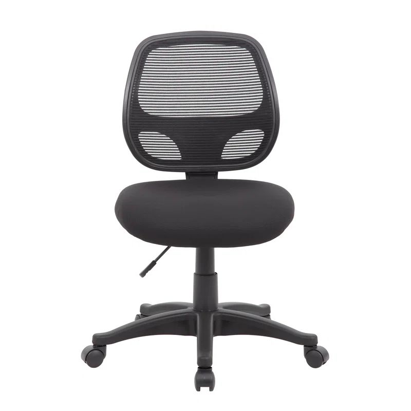 Black High Back Mesh Swivel Task Chair