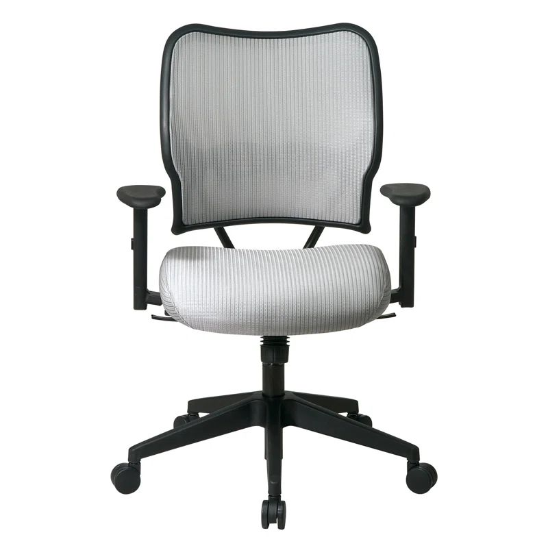 Shadow Gray VeraFlex Mesh Executive Office Chair with Adjustable Arms