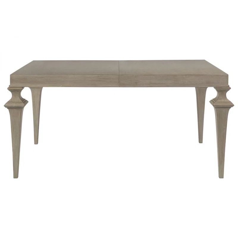 Bianco Wash Extendable Mahogany Dining Table 63"-85"