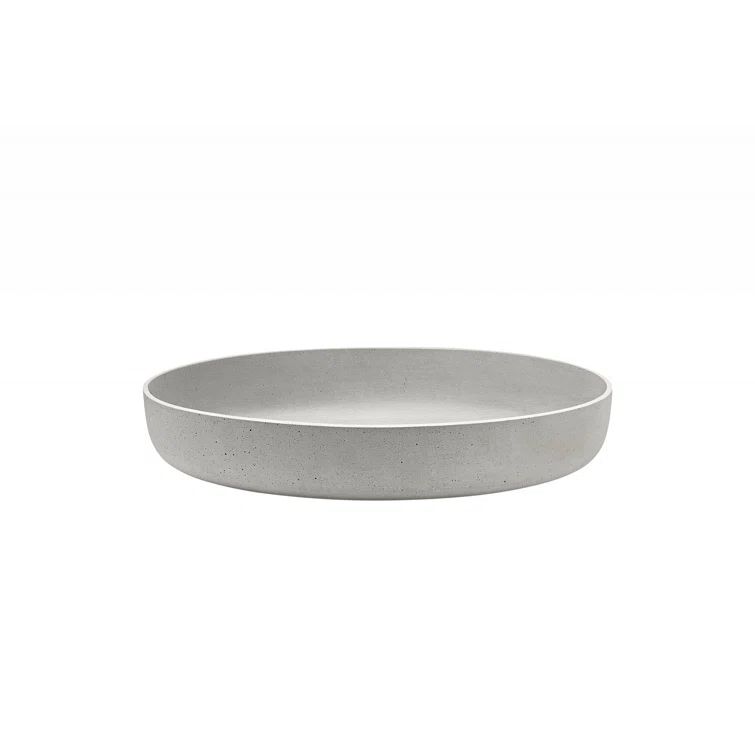 Small Gray Resin Decorative Bowl Tray