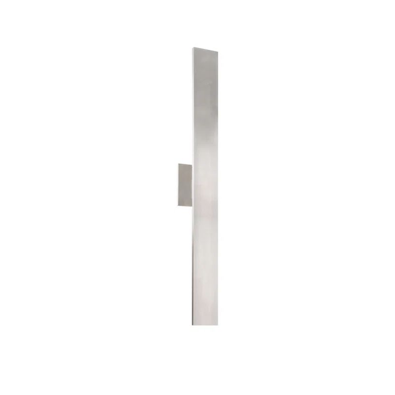 Vesta 28" Brushed Nickel Aluminum LED Wall Sconce