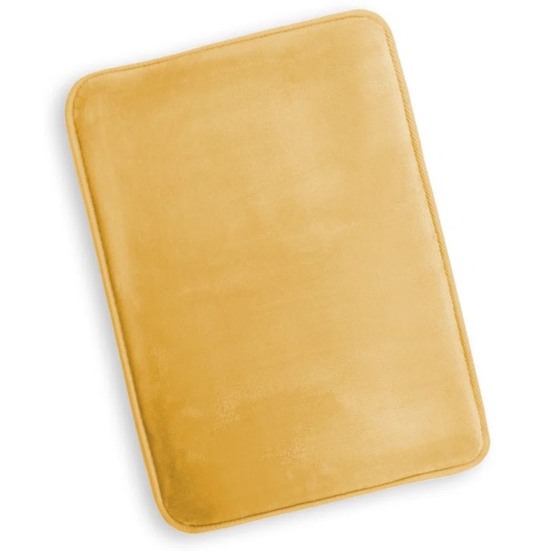 Camel Gold Ultra Soft Velvet Memory Foam Bath Rug