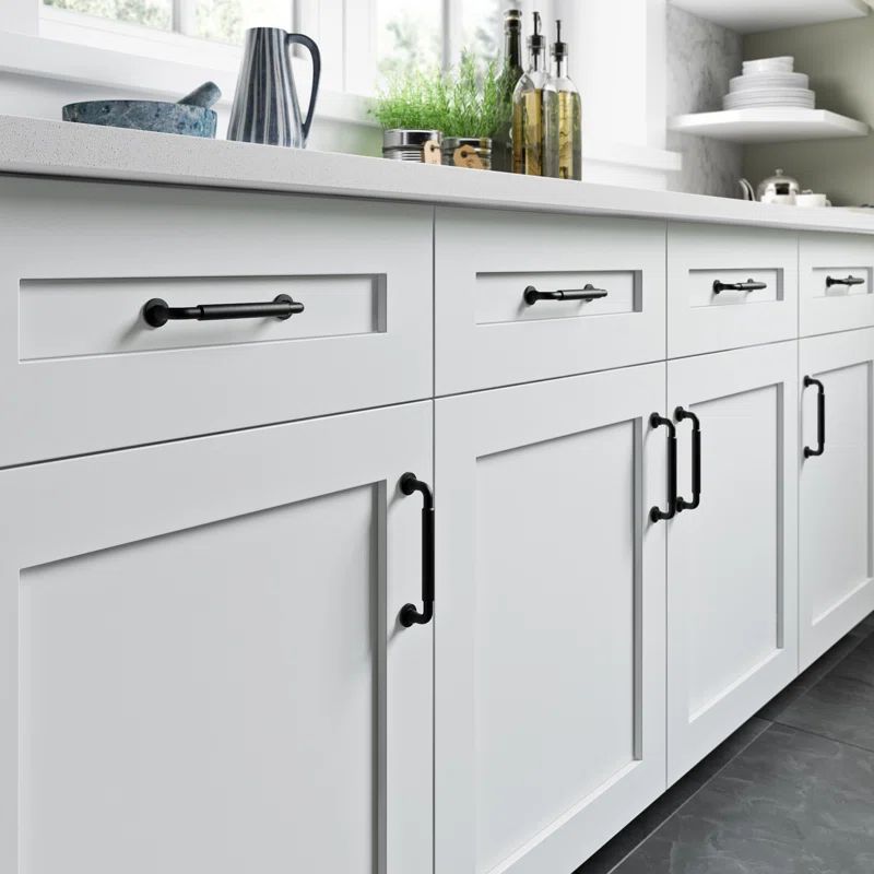Brushed Nickel Modern 5-Inch Bar Pull Handle