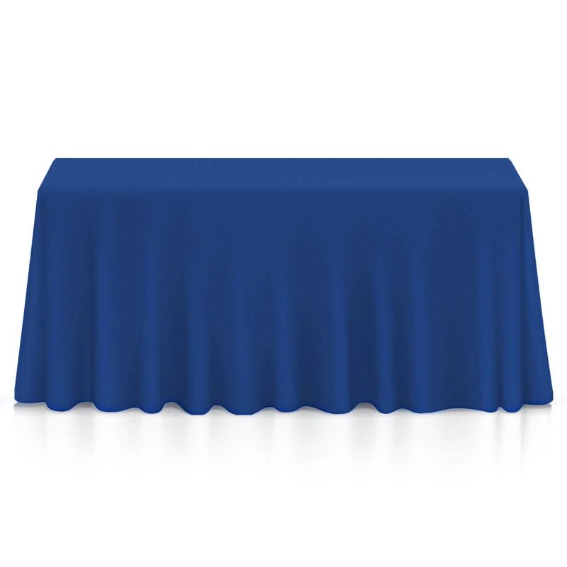 Elegant Chocolate Brown Polyester Rectangular Tablecloth 60 x 102 Inches