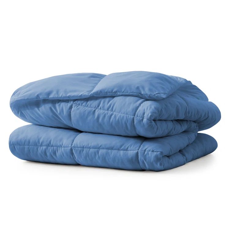 Queen Navy Down Alternative Microfiber Comforter