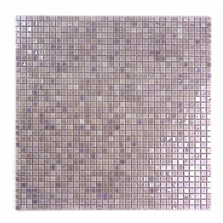 Galaxy Iridescent Purple Glass Mosaic Tile for Walls and Pools