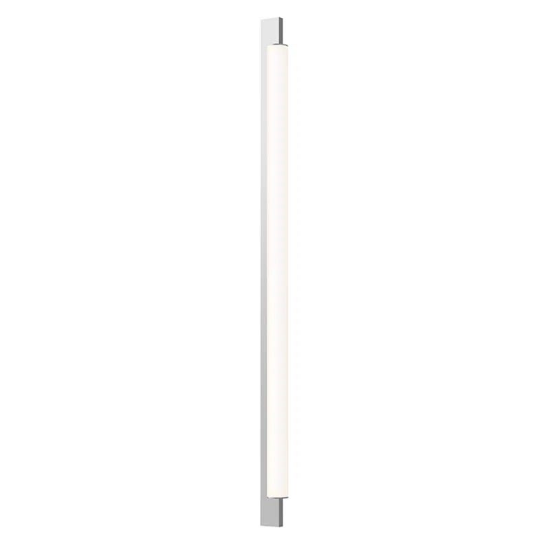 Sleek Silver and White Dimmable LED Bath Bar