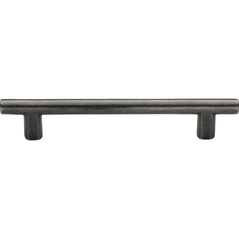 Ashley Norton Gray Distressed Bronze Bar Pull with Mounting Hardware