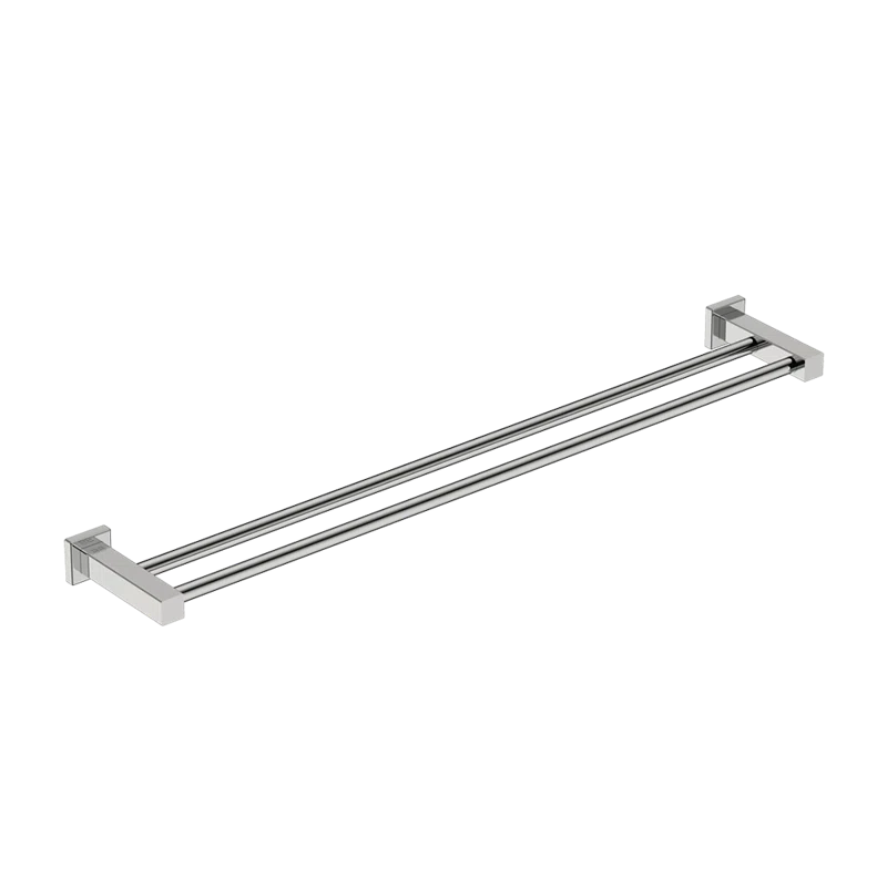 32'' Polished Stainless Steel Double Towel Bar