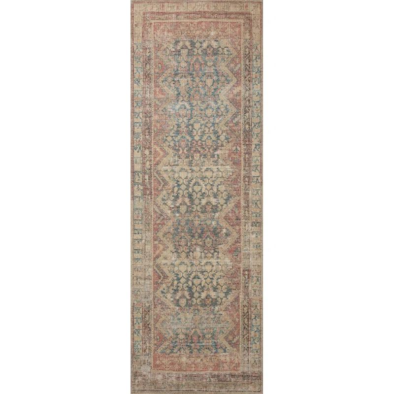 Aubrey Ocean Spice Vintage-Inspired Runner Rug 2'-6" x 7'-6"