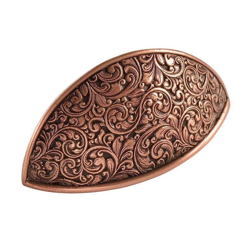 Classic 3" Brite Nickel Cabinet Cup Pull with Mounting Hardware