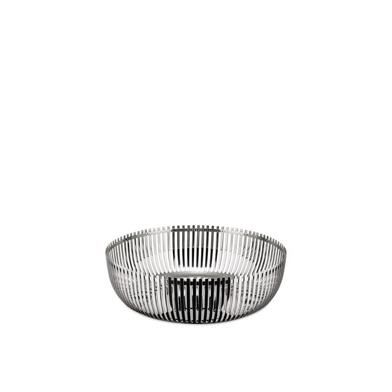 Pierre Charpin 8" Silver Stainless Steel Round Basket