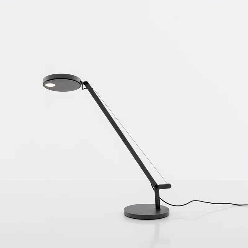 Demetra Micro Matte Black 7W LED Adjustable Desk Lamp