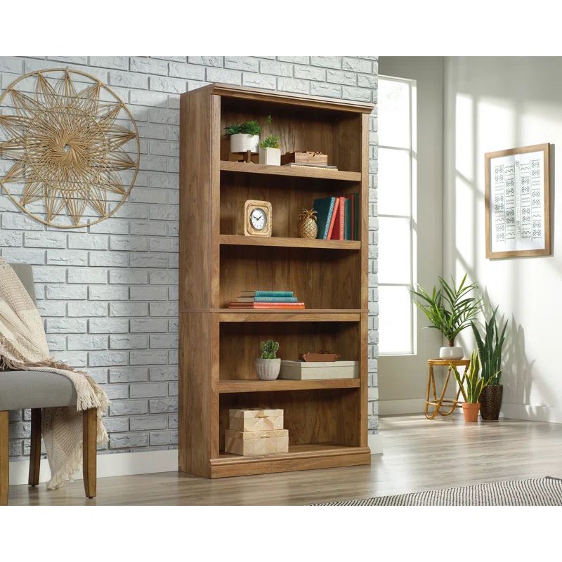 Sindoori Mango 5-Shelf Adjustable Bookcase