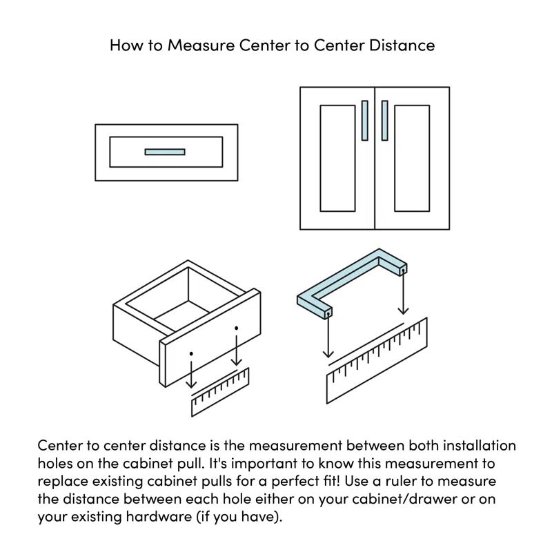 Alno Inc Contemporary II 12" Center to Center Appliance Pull