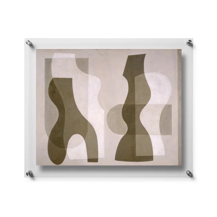 Silver 19x23 Floating Acrylic Wall Picture Frame