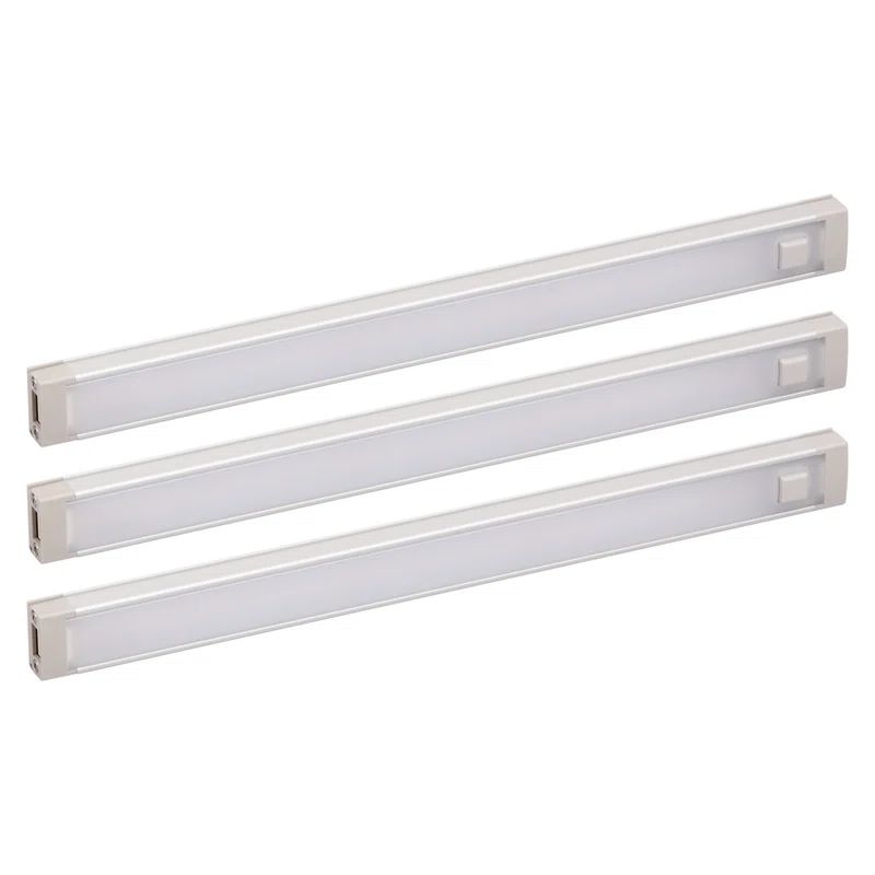 Warm White LED 9-Inch Under Cabinet Light Bar Kit
