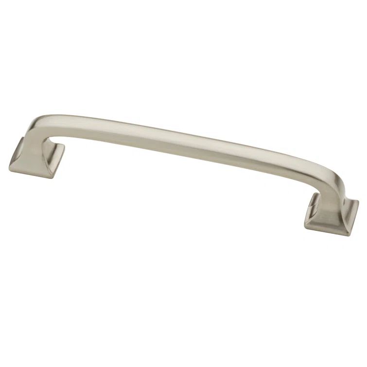 Satin Nickel 4" Cabinet Drawer Pull with Mounting Hardware