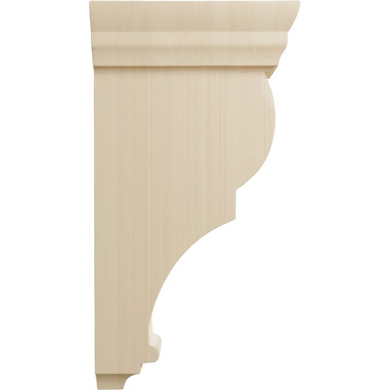 Extra Large Rubberwood Corbel with Intricate Design