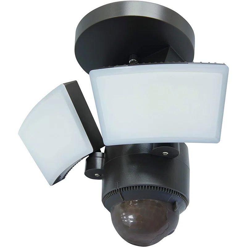 1100 Lumen LED Motion Sensor Outdoor Security Flood Light