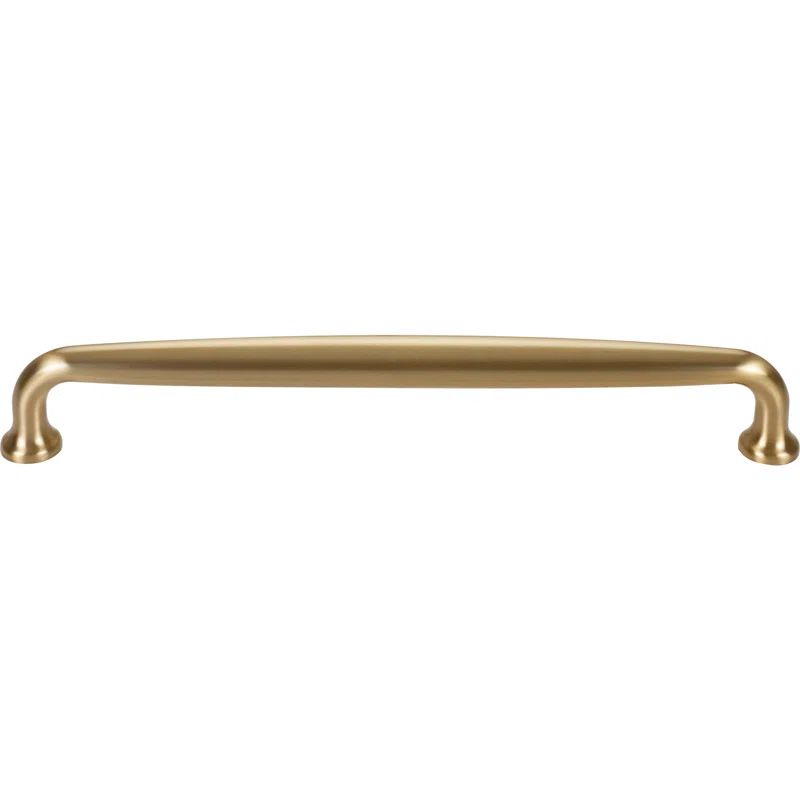 Honey Bronze 12" Modern Appliance Bar Pull with Mounting Hardware