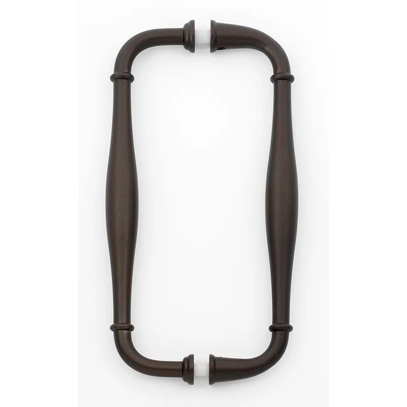 Chocolate Bronze 8" Back to Back Cabinet Pulls with Mounting Hardware